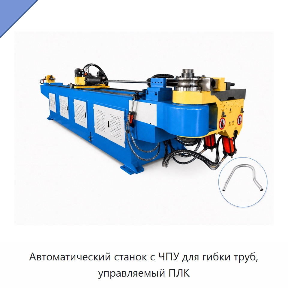 Автоматический станок с ЧПУ для гибки труб, управляемый ПЛК — Станки для обработки труб