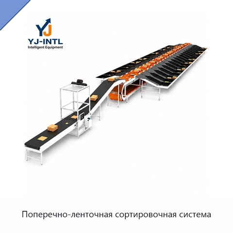 Поперечно-ленточная сортировочная система