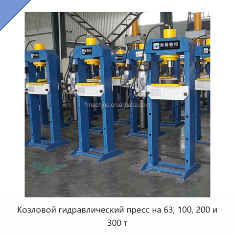 Козловой гидравлический пресс на 63, 100, 200 и 300 т