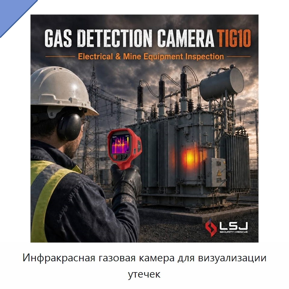 Инфракрасная газовая камера для визуализации утечек — Приборы для электрических испытаний
