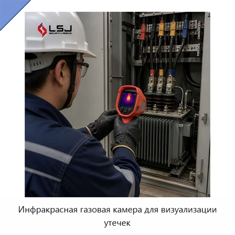 Инфракрасная газовая камера для визуализации утечек