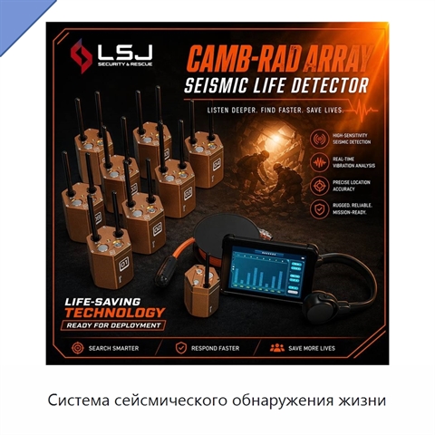 Система сейсмического обнаружения жизни