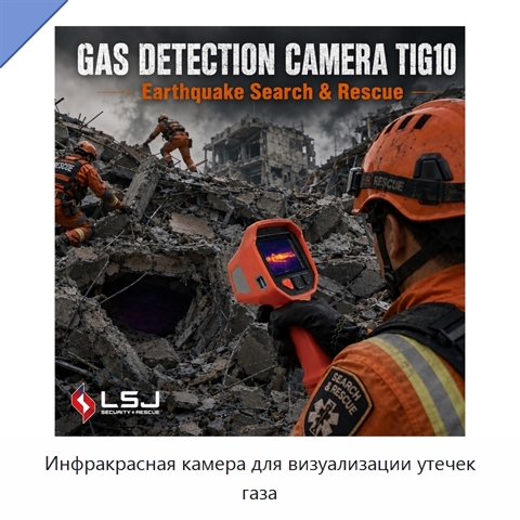 Инфракрасная камера для визуализации утечек газа