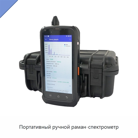Портативный ручной раман-спектрометр