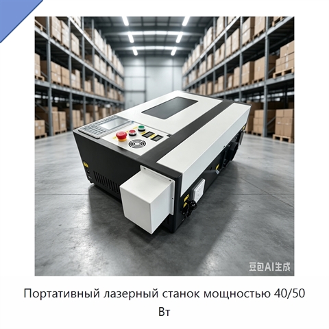 Портативный лазерный станок мощностью 40/50 Вт