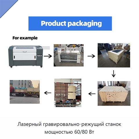 Лазерный гравировально-режущий станок мощностью 60/80 Вт