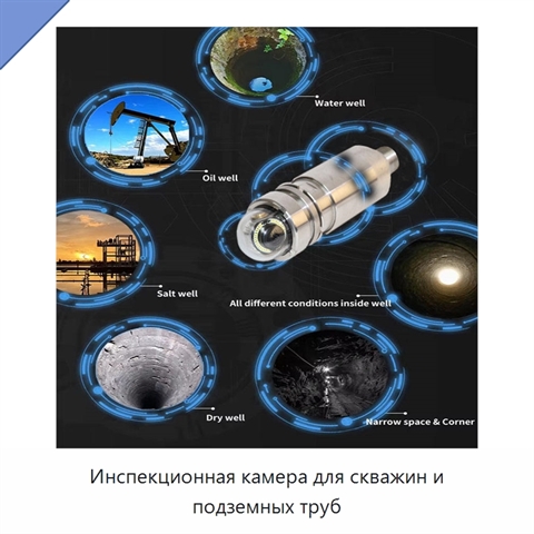 Инспекционная камера для скважин и подземных труб