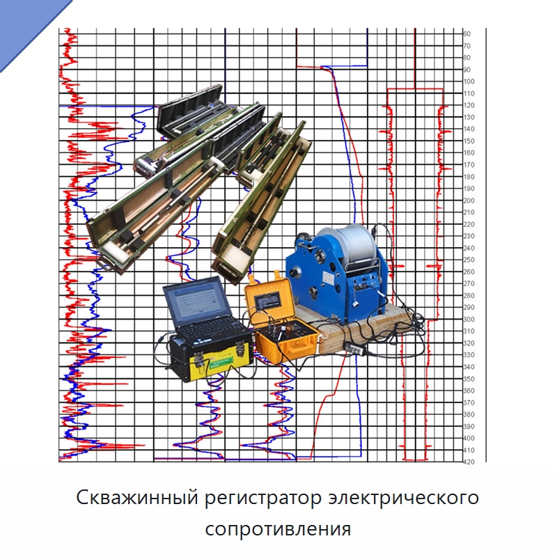 Скважинный регистратор электрического сопротивления