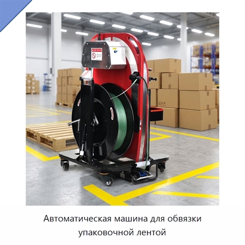 Автоматическая машина для обвязки упаковочной лентой