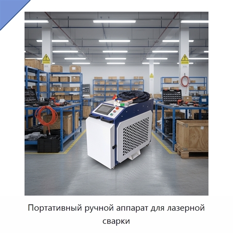 Портативный ручной аппарат для лазерной сварки
