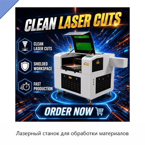 Лазерный станок для обработки материалов