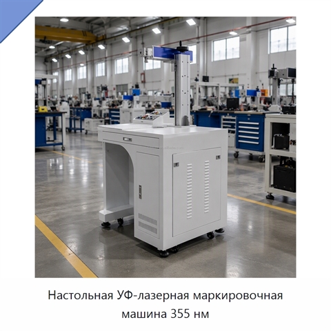 Настольная УФ-лазерная маркировочная машина 355 нм