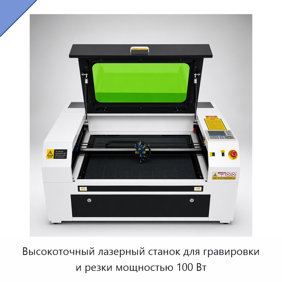 Высокоточный лазерный станок для гравировки и резки мощностью 100 Вт — Лазерные гравировальные станки