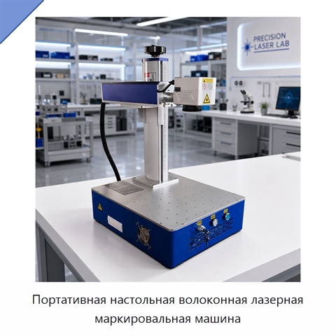 Портативная настольная волоконная лазерная маркировальная машина