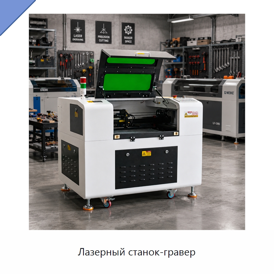 Лазерный станок-гравер — Лазерные гравировальные станки