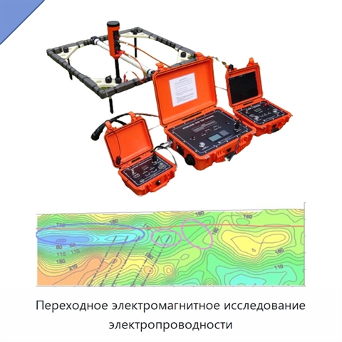 Переходное электромагнитное исследование электропроводности