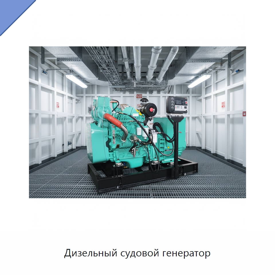 Дизельный судовой генератор — Дизельные генераторы