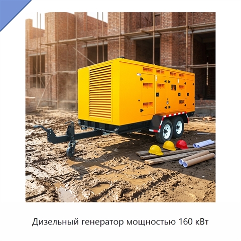 Дизельный генератор мощностью 160 кВт