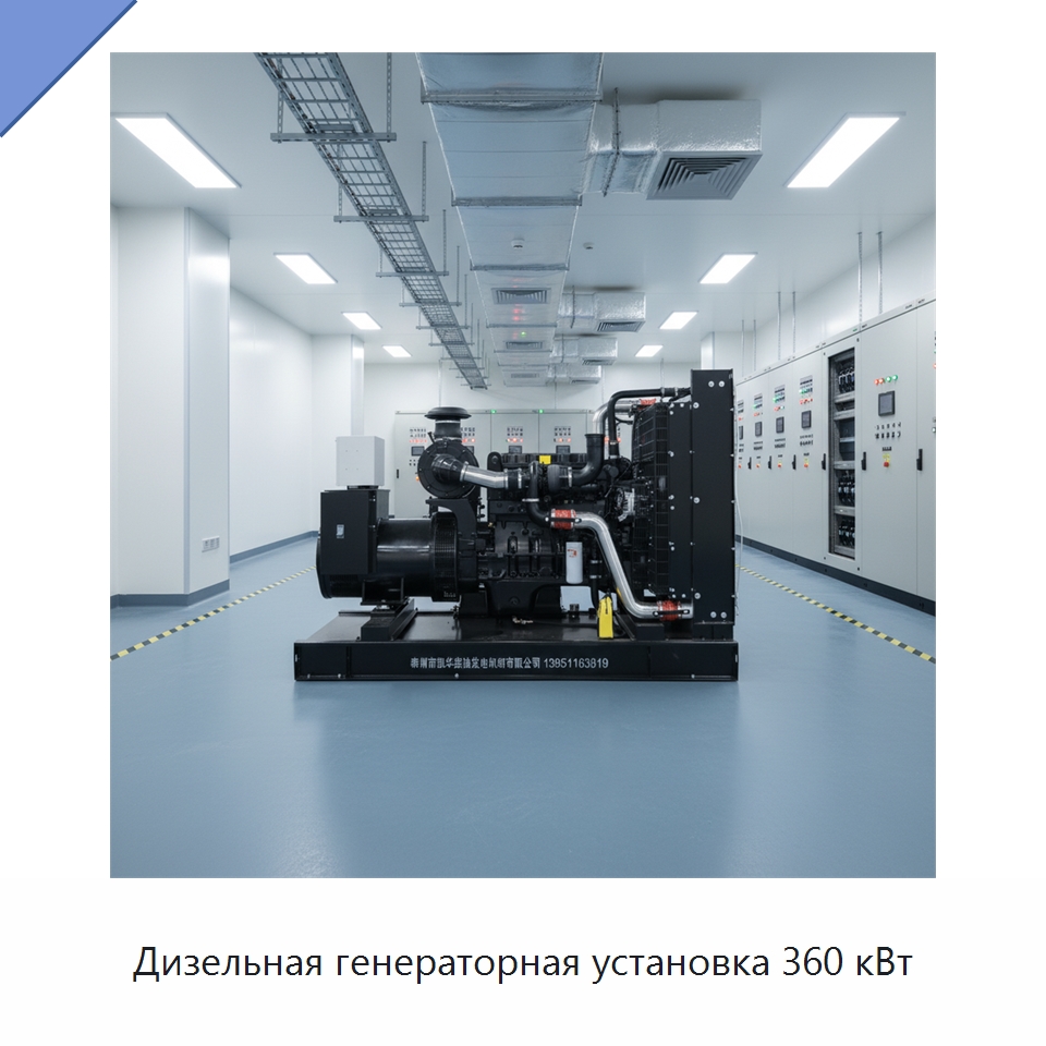Дизельная генераторная установка 360 кВт — Дизельные генераторы