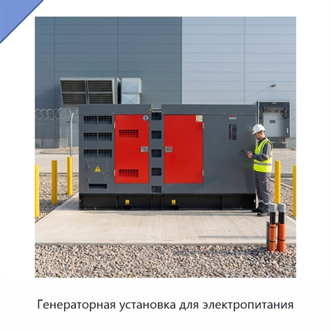 Генераторная установка для электропитания