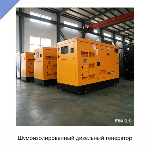 Шумоизолированный дизельный генератор