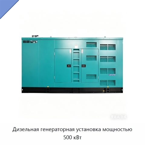 Дизельная генераторная установка мощностью 500 кВт