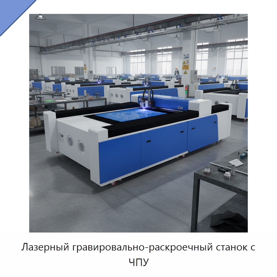 Лазерный гравировально-раскроечный станок с ЧПУ — Лазерные гравировальные станки