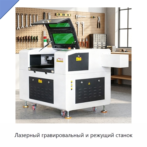 Лазерный гравировальный и режущий станок