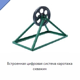 Встроенная цифровая система каротажа скважин