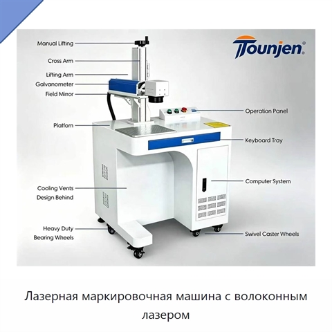 Лазерная маркировочная машина с волоконным лазером