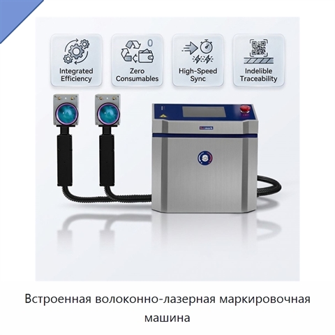 Встроенная волоконно-лазерная маркировочная машина