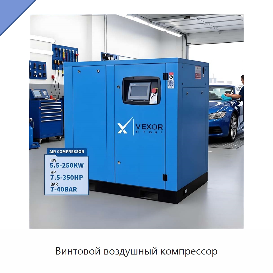 Винтовой воздушный компрессор — Промышленные компрессоры