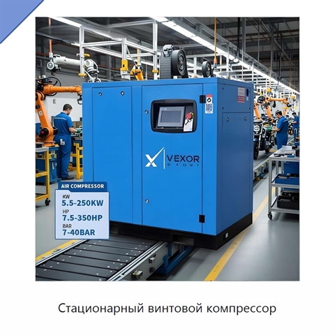 Стационарный винтовой компрессор