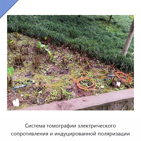 Система томографии электрического сопротивления и индуцированной поляризации