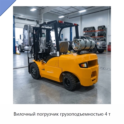 Вилочный погрузчик грузоподъемностью 4 т