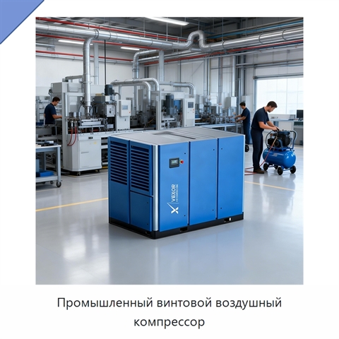 Промышленный винтовой воздушный компрессор