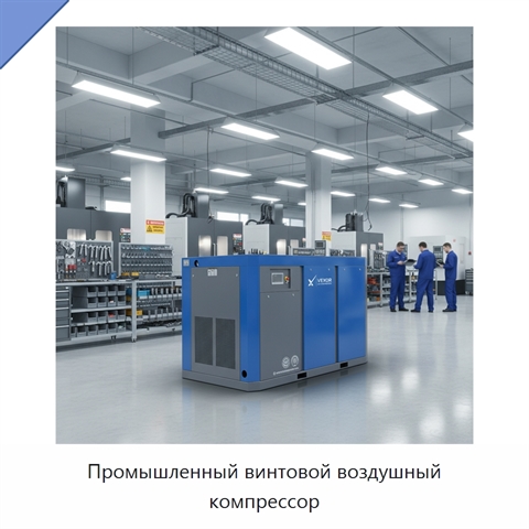 Промышленный винтовой воздушный компрессор