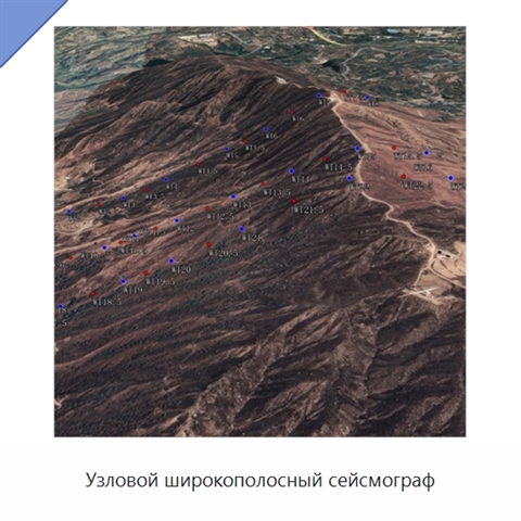 Узловой широкополосный сейсмограф