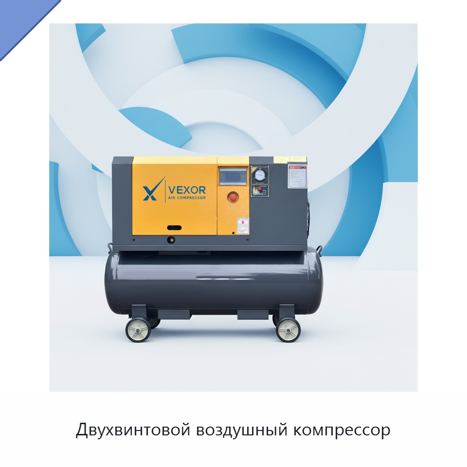 Двухвинтовой воздушный компрессор — Промышленные компрессоры