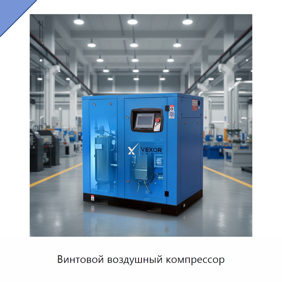 Винтовой воздушный компрессор — Промышленные компрессоры