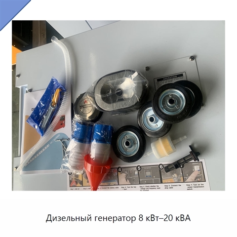 Дизельный генератор 8 кВт–20 кВА