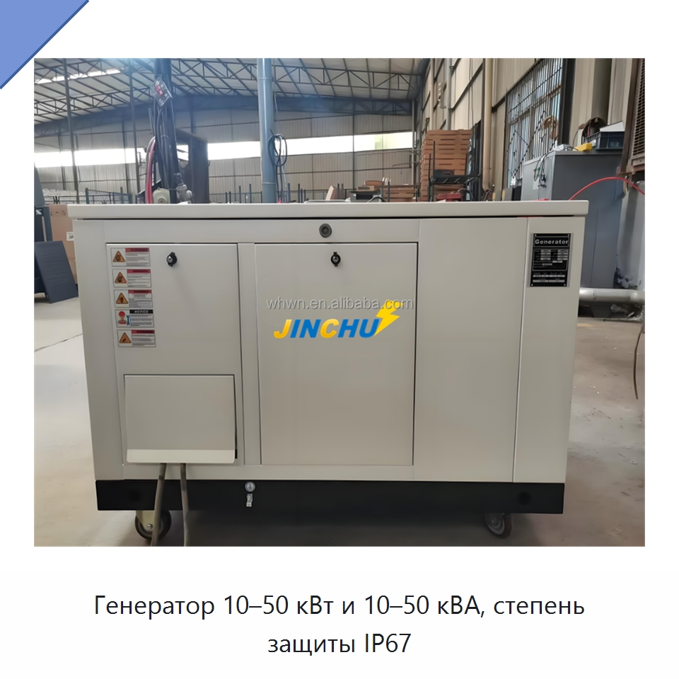 Генератор 10–50 кВт и 10–50 кВА, степень защиты IP67 — Газотурбинные генераторы