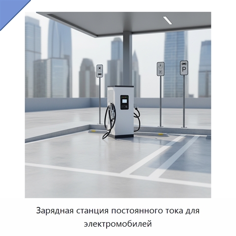 Зарядная станция постоянного тока для электромобилей
