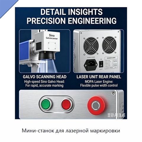 Мини-станок для лазерной маркировки