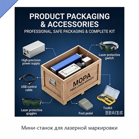 Мини-станок для лазерной маркировки