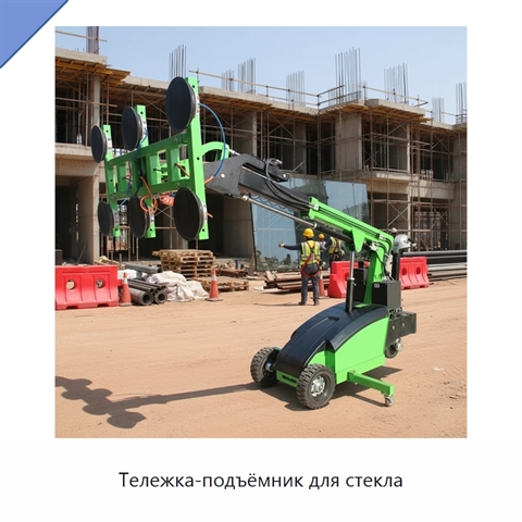 Тележка-подъёмник для стекла