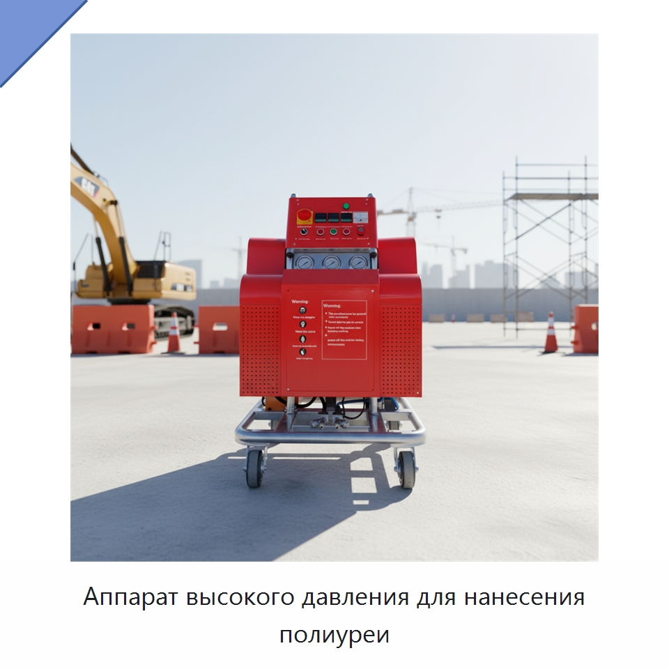 Аппарат высокого давления для нанесения полиуреи — Оборудование для производства пеноматериалов