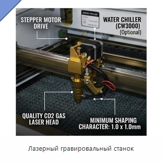 Лазерный гравировальный станок