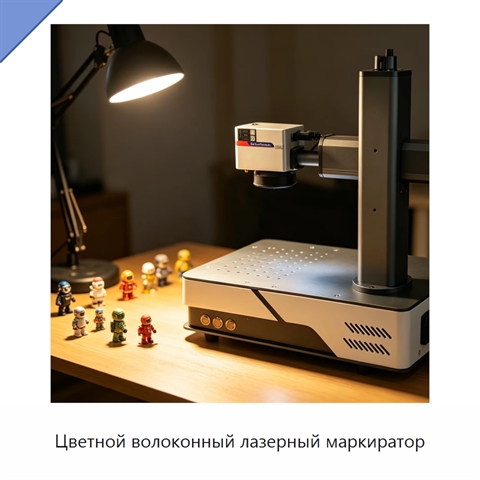 Цветной волоконный лазерный маркиратор
