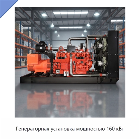 Генераторная установка мощностью 160 кВт